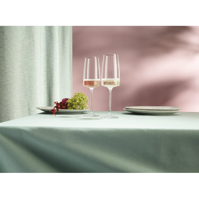 Sensa 13.1 oz. Clear Crystal Champagne Flute Set