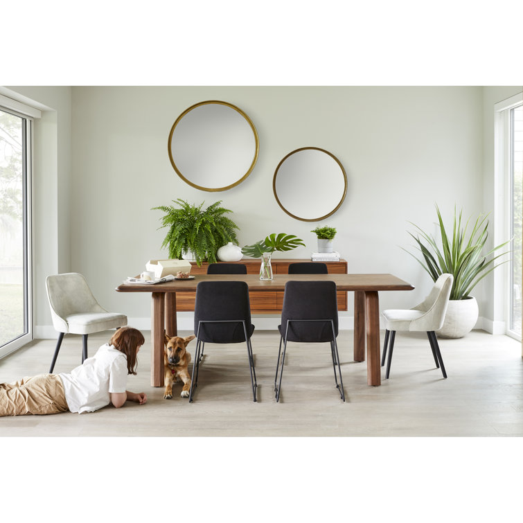 Elegant Winchester 39" Round Gold Metal Frame Accent Mirror