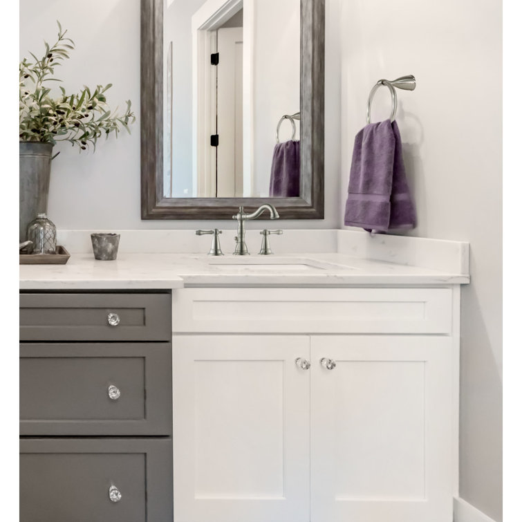 Brushed Nickel Wall Mounted Towel Ring with Zinc Base