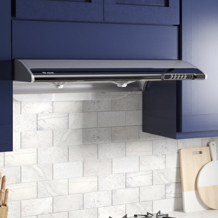 Hauslane 30" Stainless Steel Convertible Under Cabinet Range Hood