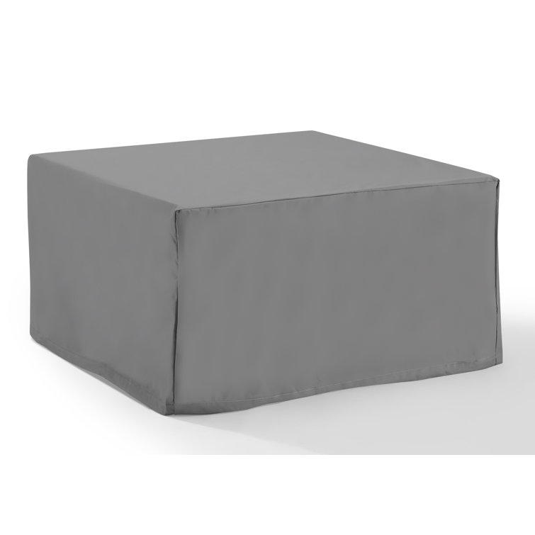 Gray Heavy Gauge Vinyl Weather Resistant Patio Table Cover