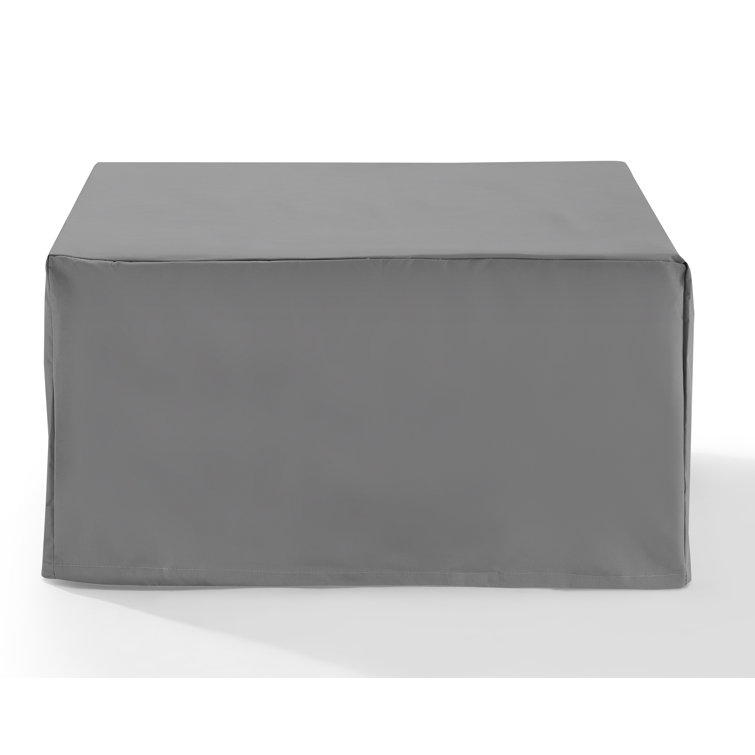 Gray Heavy Gauge Vinyl Weather Resistant Patio Table Cover