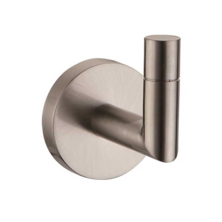 Satin Nickel 4-Piece Bathroom Hardware Accessory Kit