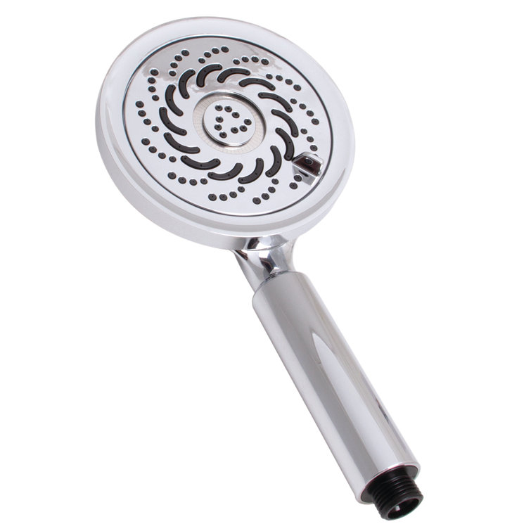 Polished Chrome Multi-Function Handheld Shower Head with Hose