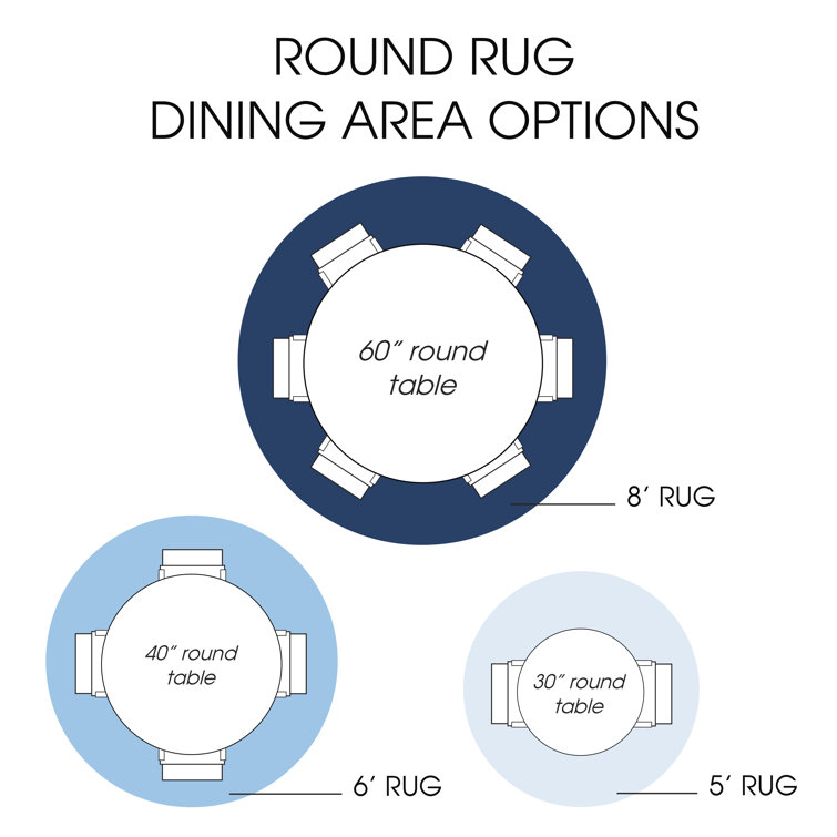 Ivory and Grey Round Synthetic Paisley Area Rug