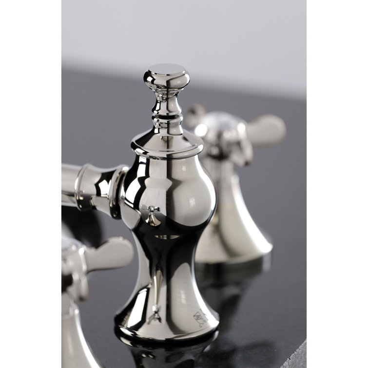 Essex Traditional Polished Nickel 8" Widespread Bathroom Faucet