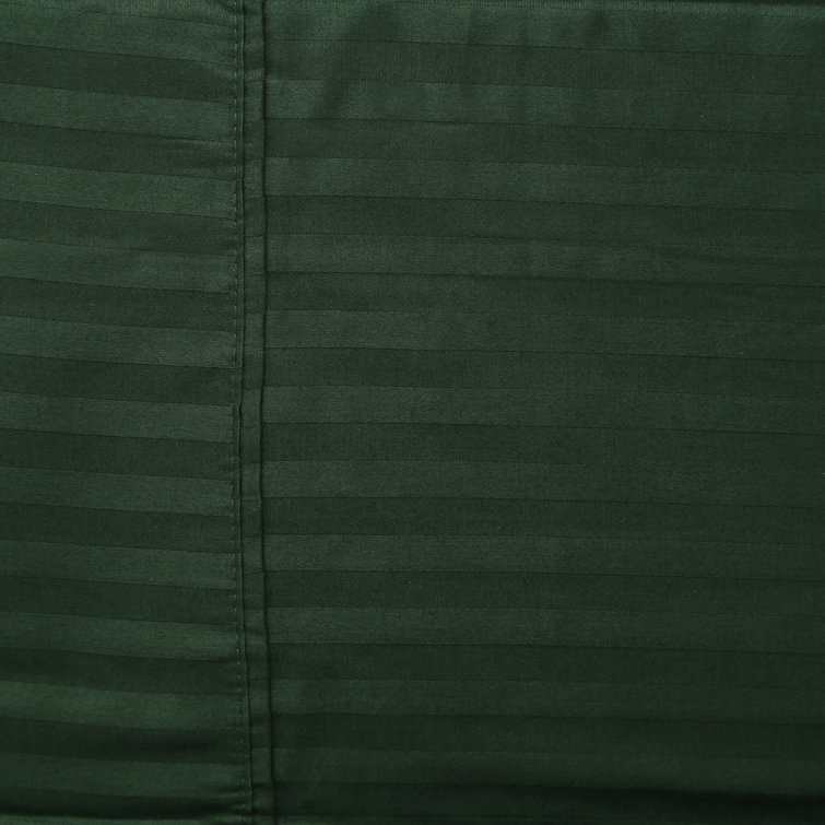 Luxurious Hunter Green Egyptian Cotton King Sheet Set
