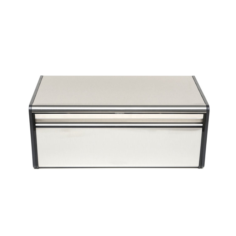 Matte Steel Fingerprint Proof Fall Front Bread Box