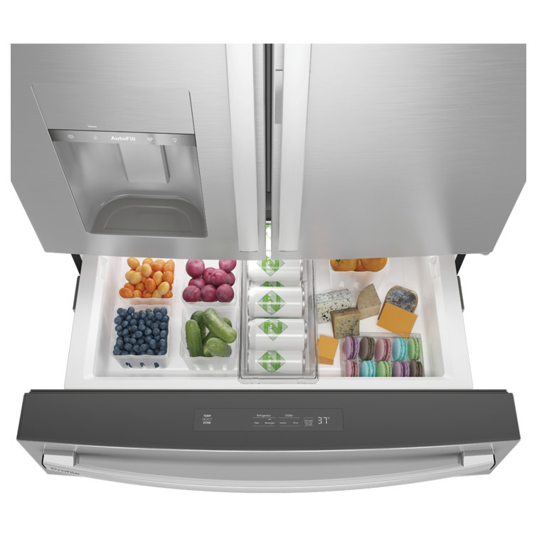 Stainless Steel 36" Smart French Door Refrigerator with Ice Maker
