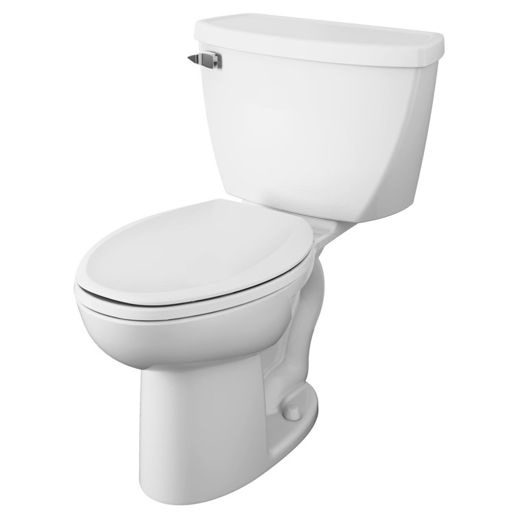 Cadet White Elongated Two-Piece Pressure-Assisted Toilet