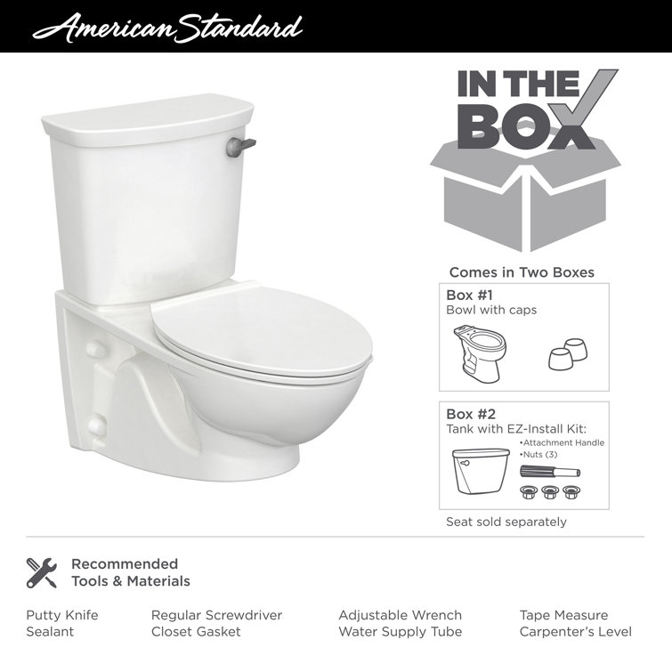 Glenwall VorMax White Elongated Wall Mounted Toilet