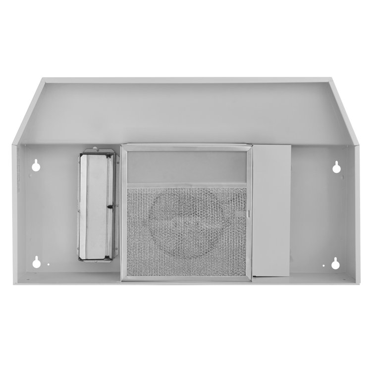 Broan-NuTone 36" White Steel Convertible Under Cabinet Range Hood
