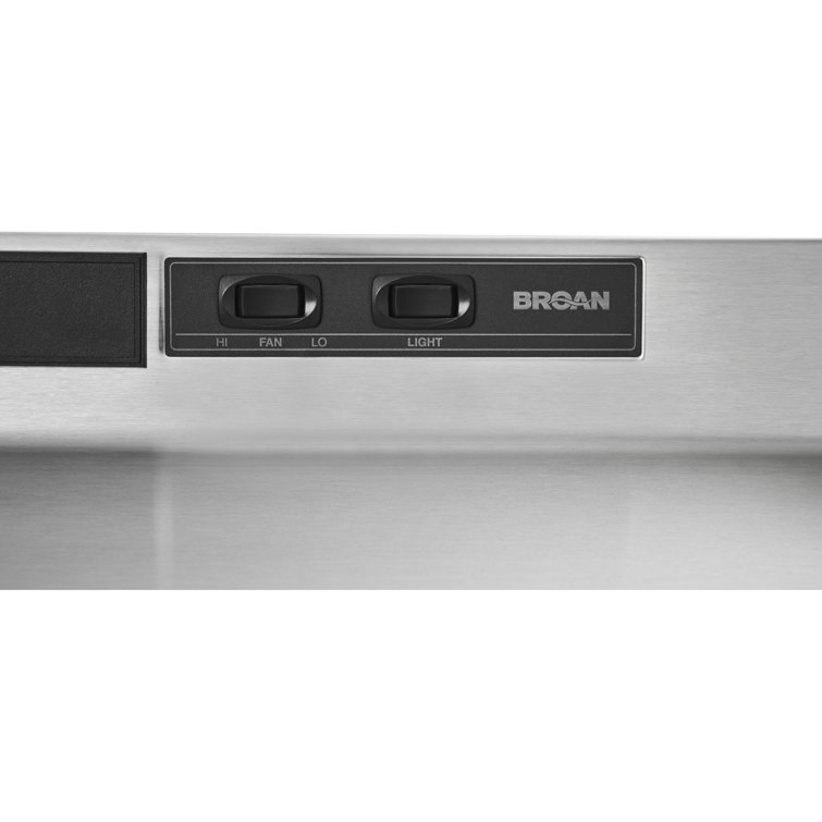 Broan-NuTone 36" Stainless Steel Convertible Under Cabinet Range Hood