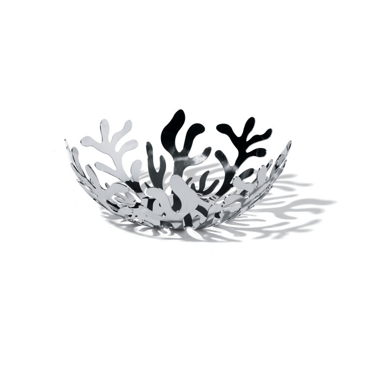 Medium Stainless Steel Coral-Inspired Fruit Holder