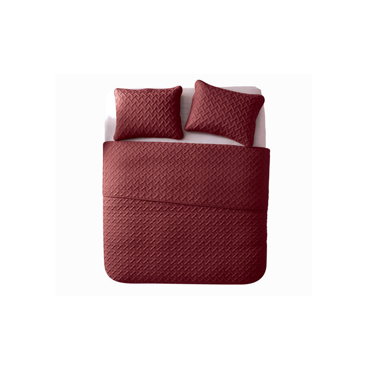 Gray Twin Reversible Microfiber Kids Quilt Set