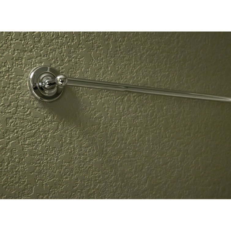 San Martin Polished Chrome 24-Inch Wall Mounted Towel Bar