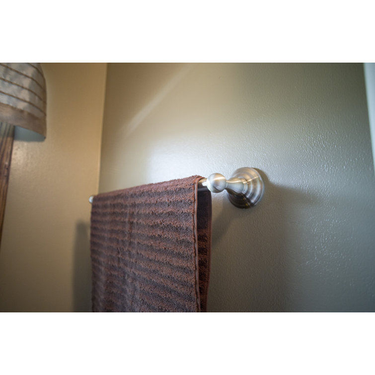 Calisto 30-Inch Satin Nickel Wall Mounted Towel Bar