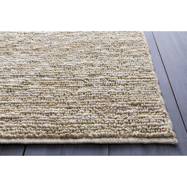 Handwoven Ivory Jute 2' x 3' Rectangular Versatile Rug