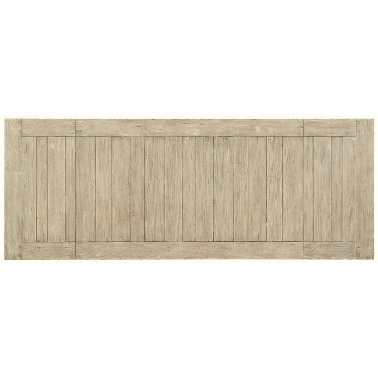Beige and Black Extendable Rectangular Wood Counter Height Table