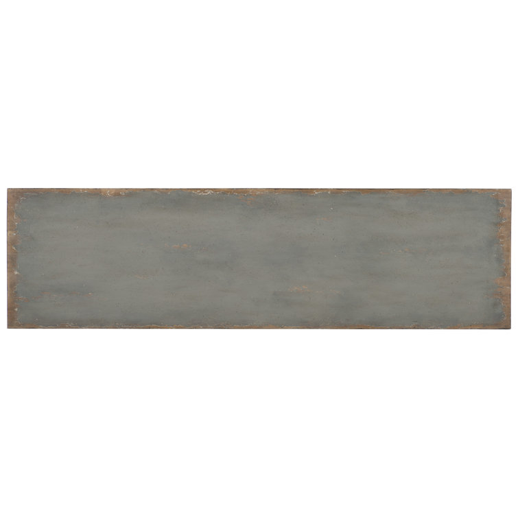 CiaoBella Transitional Gray 68" Double Dresser with Dovetail Drawers