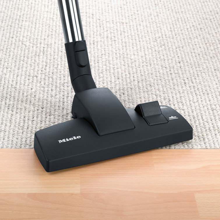 Graphite Grey Bagless Canister Vacuum Cleaner with Adjustable Suction