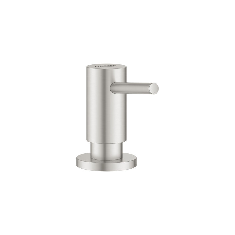 Graphite Modern Stainless Steel Soap Dispenser