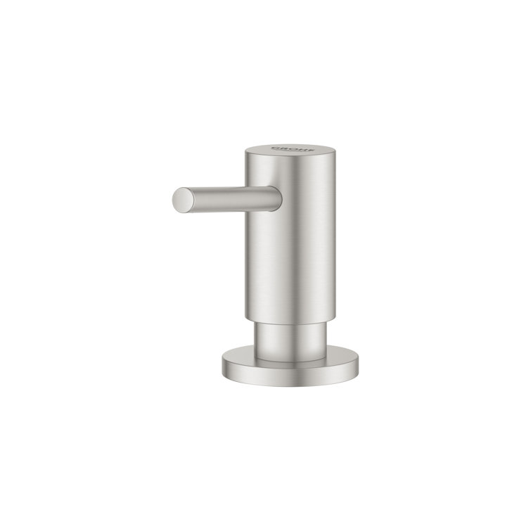 Graphite Modern Stainless Steel Soap Dispenser