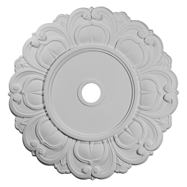 Angel White Urethane 32.25" Decorative Ceiling Medallion