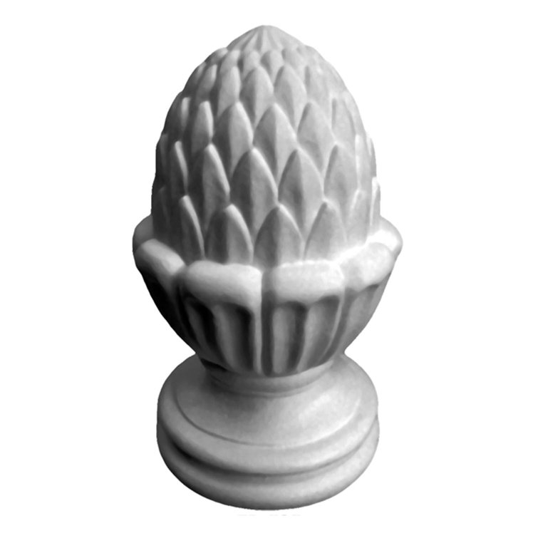Primed Polyurethane Architectural Finial 4 1/8" x 7"