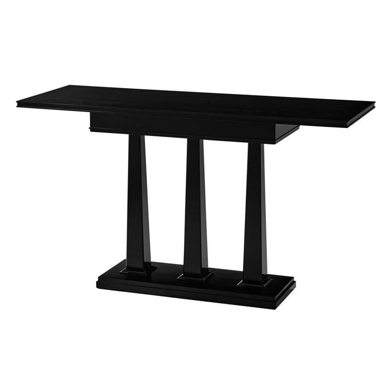 Cambridge Finish Art Deco Inspired Wooden Console Table