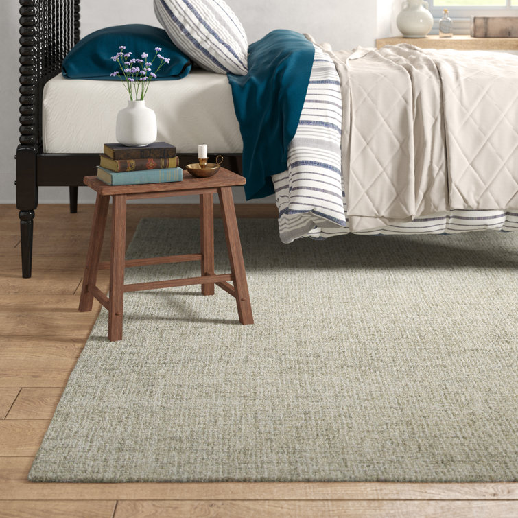 Britley Beige Hand-Tufted Wool Rug 9' x 12'