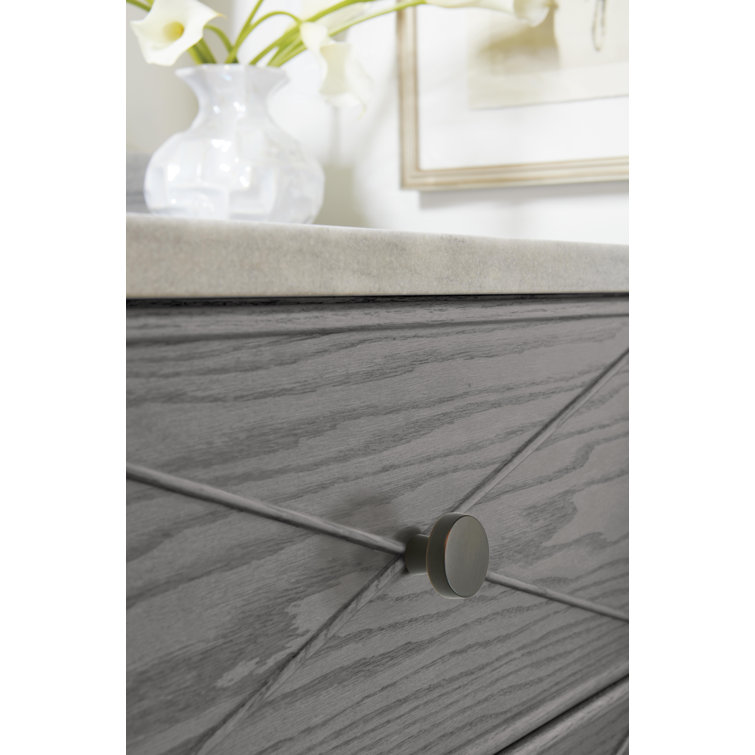 Oil Rubbed Bronze Round Cabinet Knob with Mounting Hardware