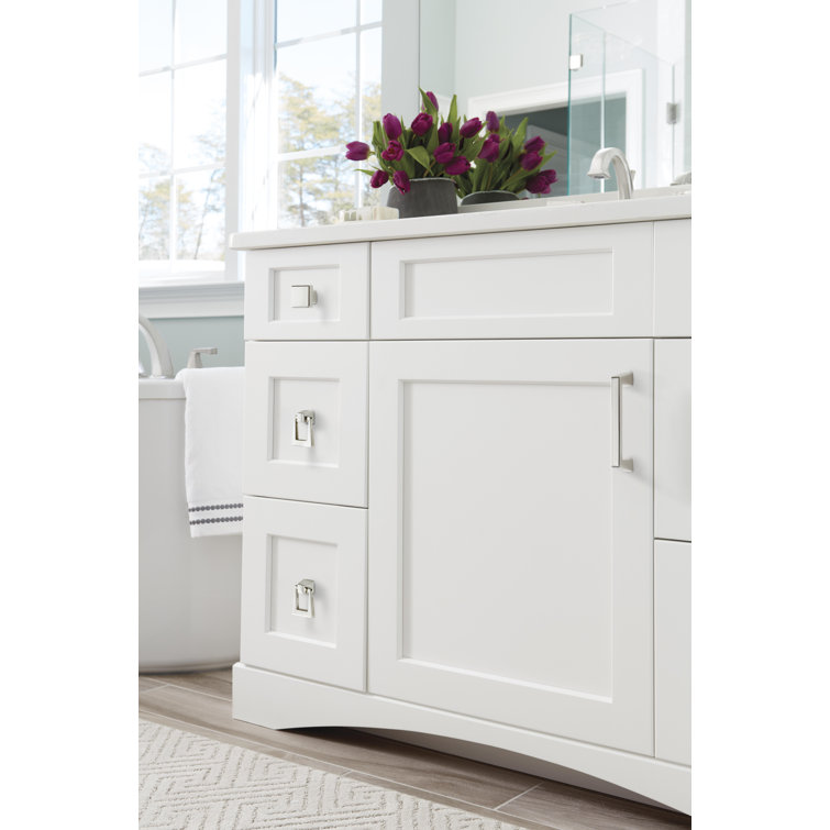 Polished Nickel Drop Bail Cabinet Pendant Pull
