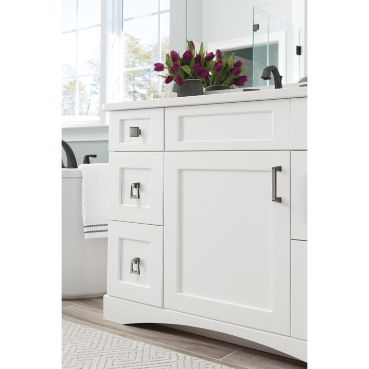 Gunmetal 3-Inch Modern Cabinet Drawer Pull Handle