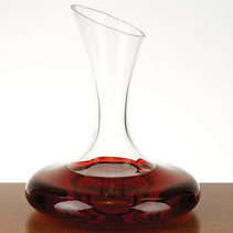 Milano 32 oz. Clear Handcrafted Crystal Carafe