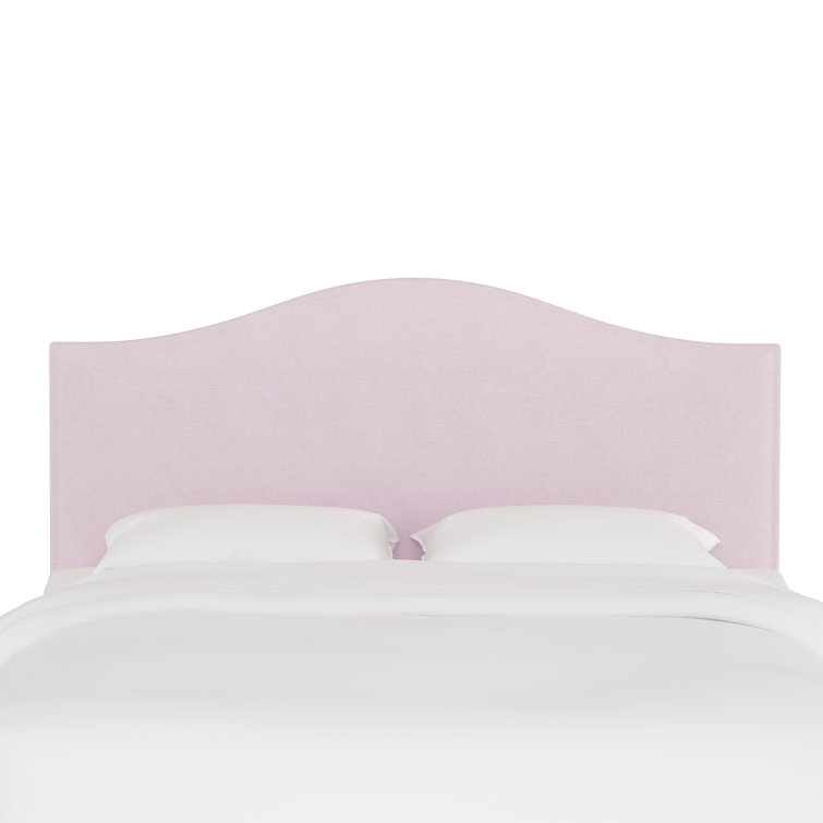Classic Berry Velvet Upholstered Queen Headboard