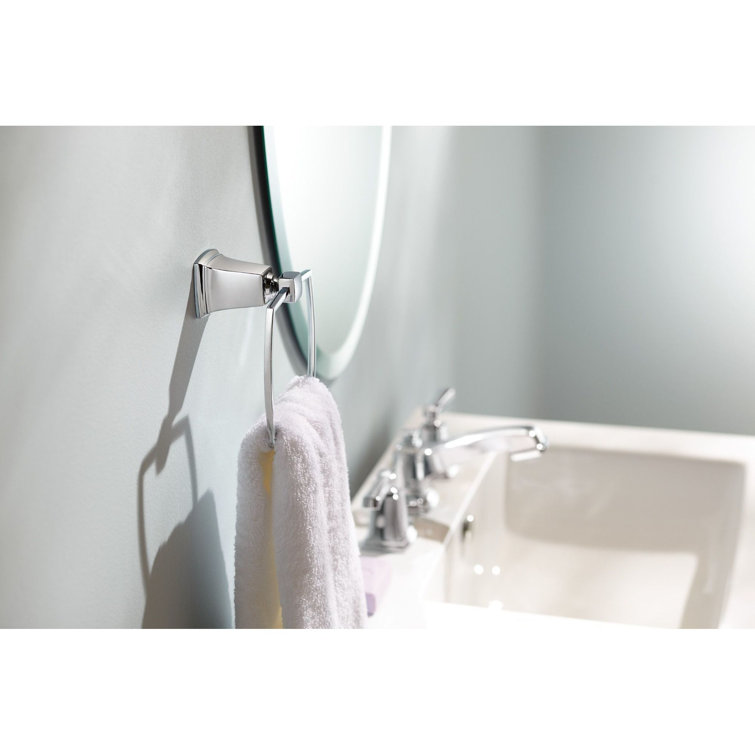 Boardwalk Chrome Wall Mounted Towel Ring