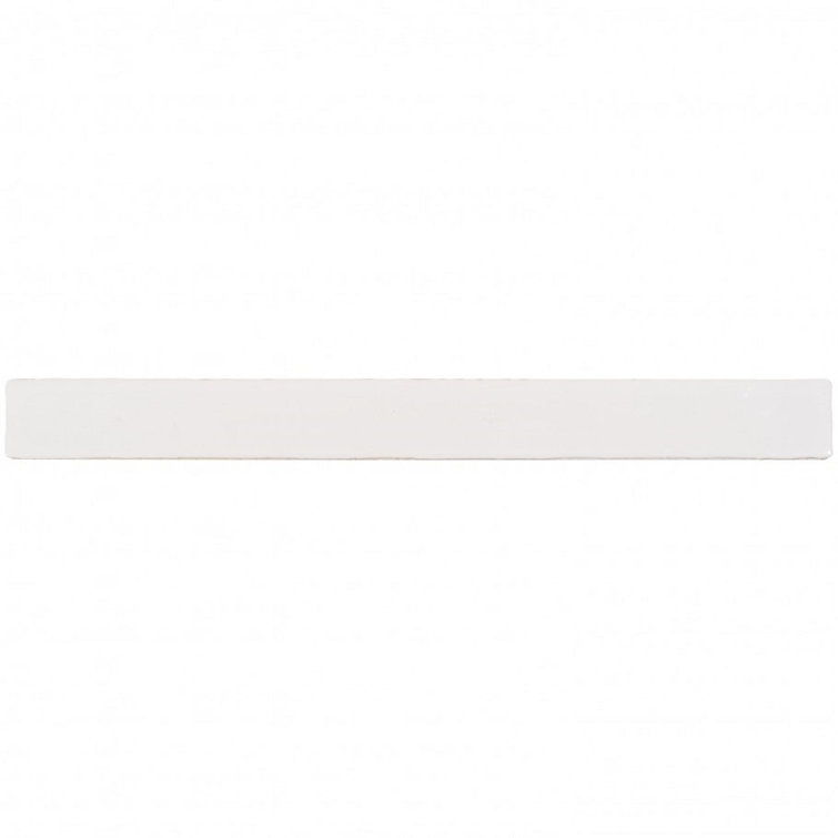Nantucket 2" x 20" White Polished Ceramic Subway Wall Tile