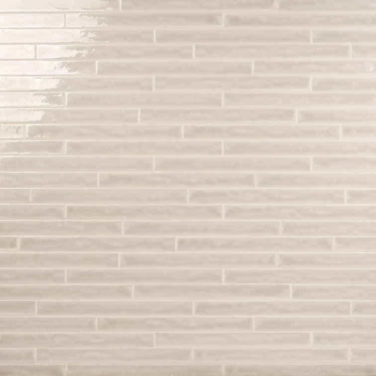 Capetown Beige 2" x 20" Polished Ceramic Subway Wall Tile