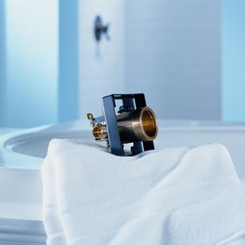 Universal Brass and Plastic Shower Rough-In Valve
