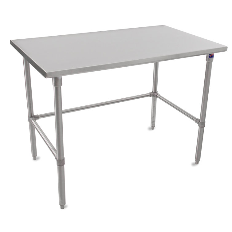 36" Stainless Steel Commercial Work Table with Adjustable Legs