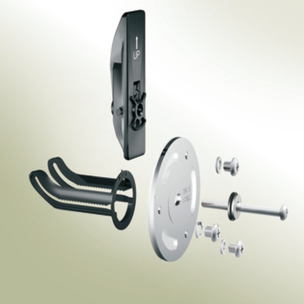 Chrome Stainless Steel SecureMount Anchor Plate