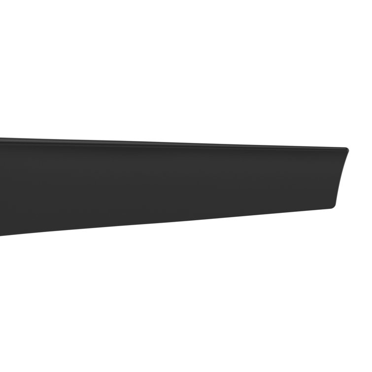 Havoc Matte Black 54" Outdoor LED Ceiling Fan with Remote
