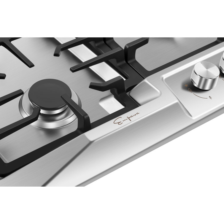Empava 36 Inch Stainless Steel 5-Burner Gas Cooktop
