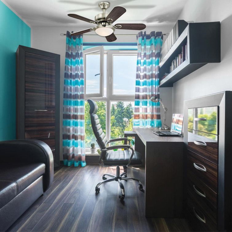 Cassidy 36'' Brushed Nickel Ceiling Fan with LED Light