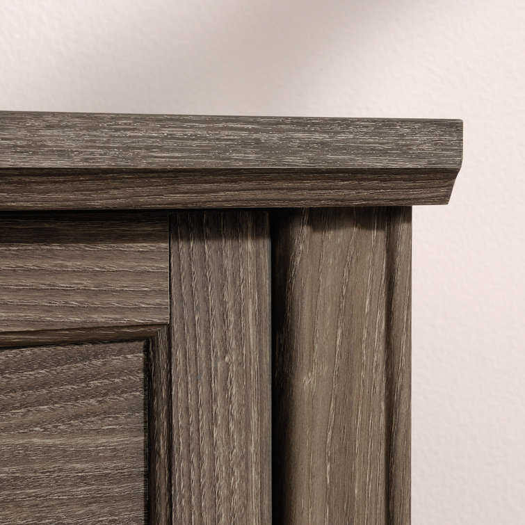 Emery Oak 2-Drawer Lockable Lateral File Cabinet
