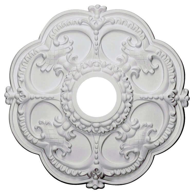 Rotherham 18" White High-Density Urethane Ceiling Medallion