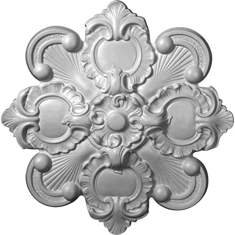 Katheryn 18" Primed Decorative Ceiling Medallion