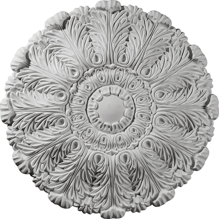 Durham 31" Primed Urethane Decorative Ceiling Medallion