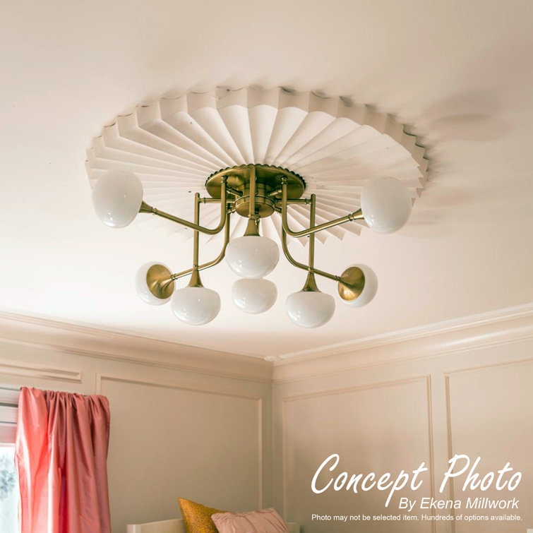 12-Inch White Primed Polyurethane Split Ceiling Medallion